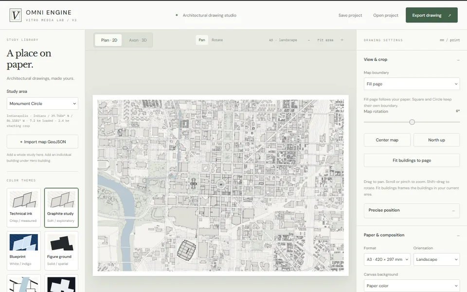 Screenshot of Omni Engine