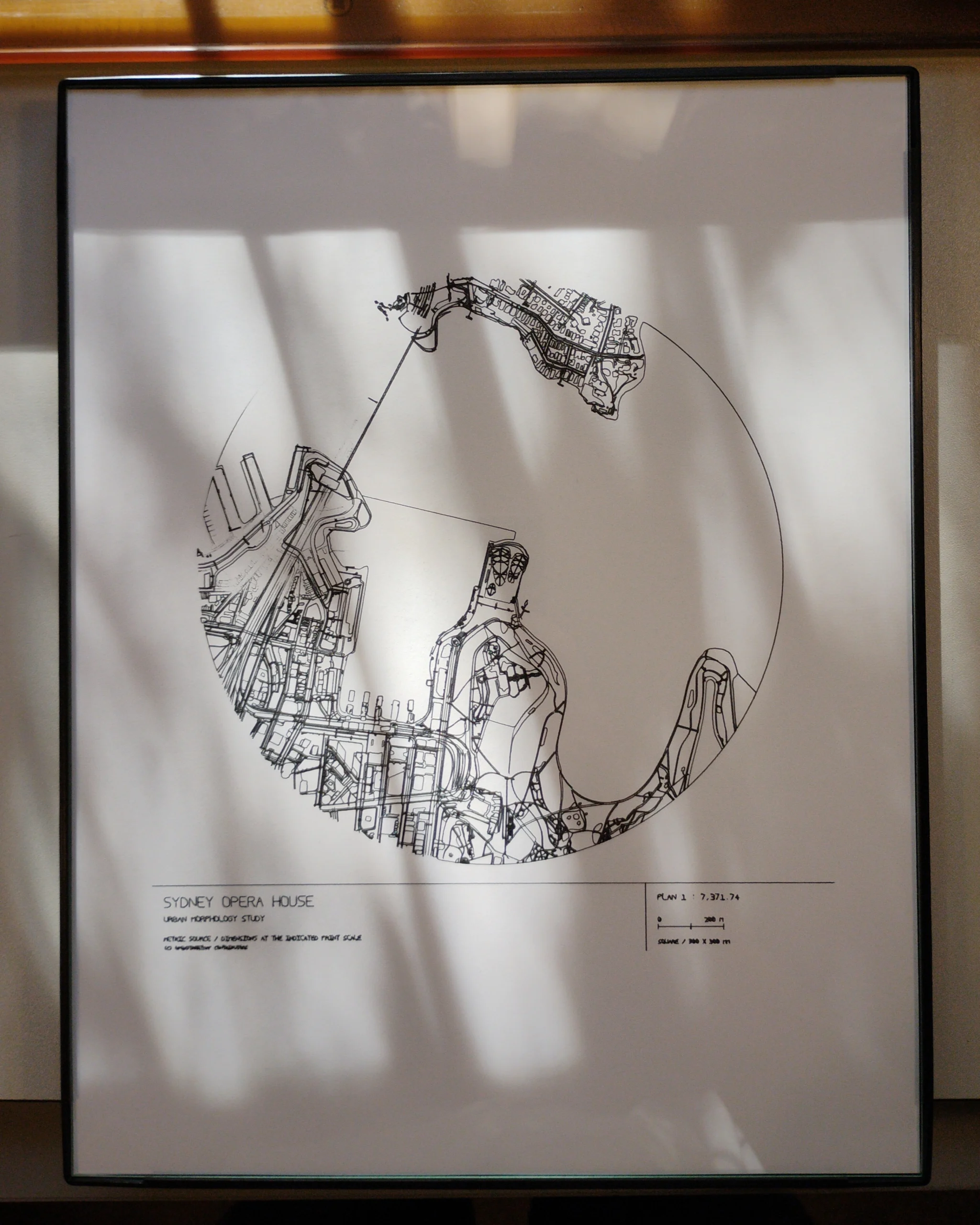 Sydney Opera House Pen Plot